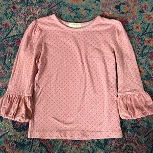 Matilda Jane pink puffer tee